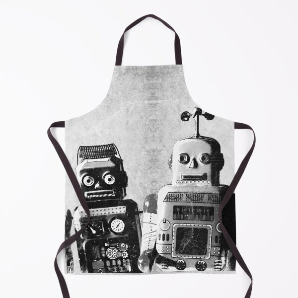 Item preview, Vintage Tin Toy Robots Side by Side designed and sold by Ghoul Enterprises.