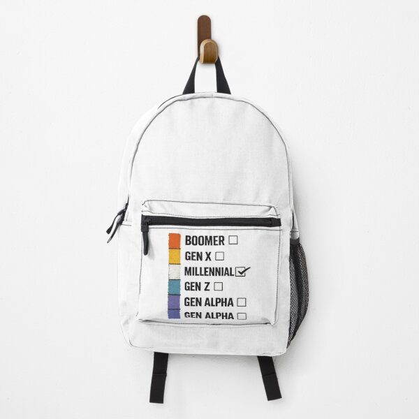 Item preview, Boomer Gen X Millennial Gen Z Gen Alpha Generation Checklist Funny Millennial Gift designed and sold by SHREE ART STUDIO.