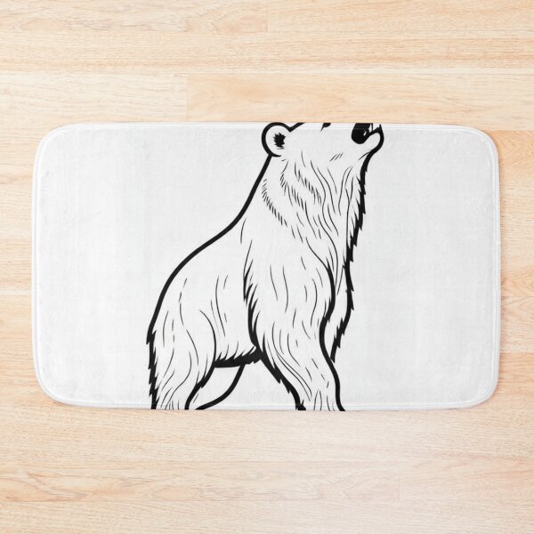 Item preview, Illustration - Polar Bear, Contemporary Animal Art designed and sold by World-Pets.