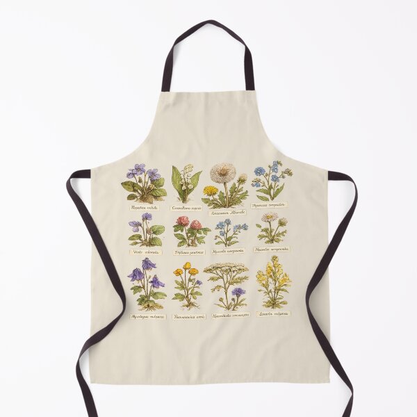 Artikelvorschau, Herbariumillustration gepresster Wildblumen – Viktorianische botanische Aquarellkunst entworfen und verkauft von MagicMakerPh.