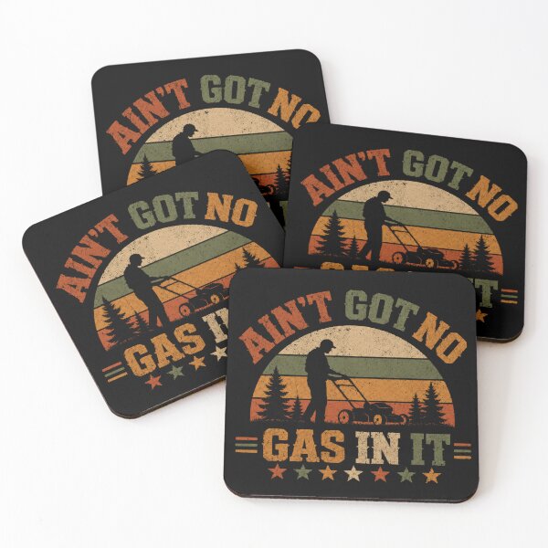 Item preview, Ain't Got No Gas In It Lawn Mower Gardener Dad designed and sold by SkeletonsDanger.