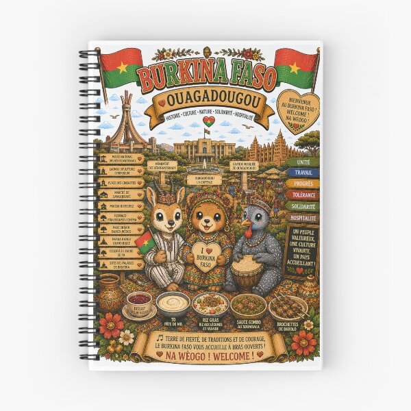 Item preview, Burkina Faso Ouagadougou – Pride, Traditions and Courage designed and sold by Cifi64.