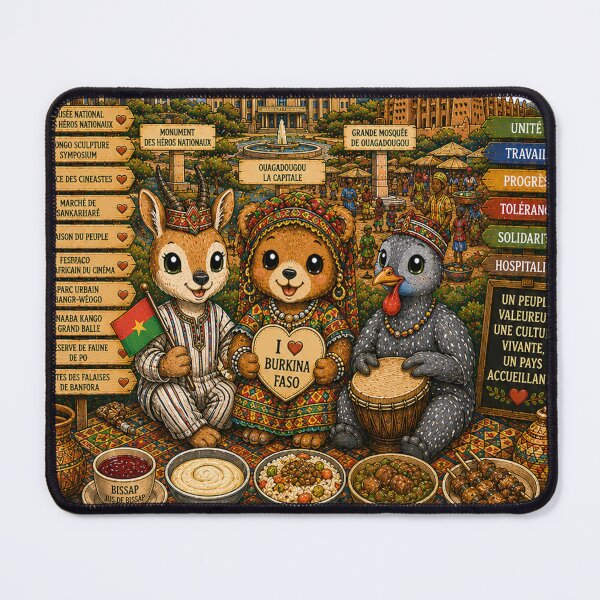Item preview, Burkina Faso Ouagadougou – Pride, Traditions and Courage designed and sold by Cifi64.