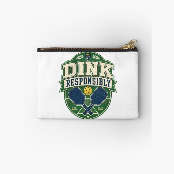 Item preview, Vintage Pickleball Dink Responsibly Retro Paddle Club Design designed and sold by Soft Panic Studio.