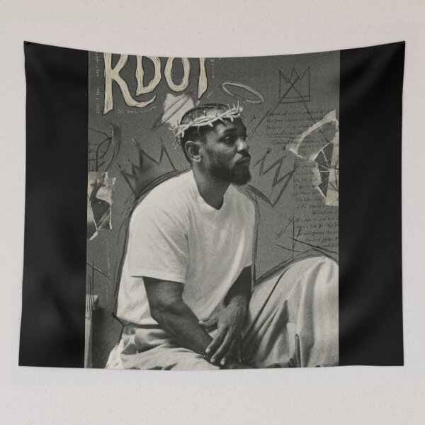 Artikelvorschau, Kendrick Lamar Collage-Kunst entworfen und verkauft von BubbleStreet.