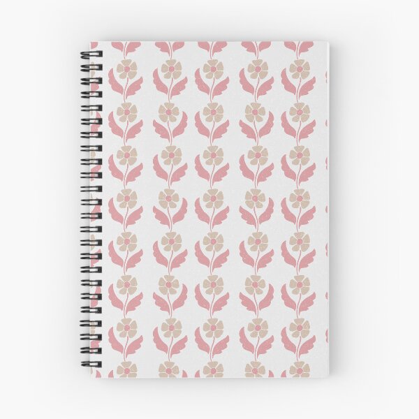 Item preview, Medium Ivory Folk Floral Vintage Botanical Stripe Pattern Design designed and sold by DColourMuse.
