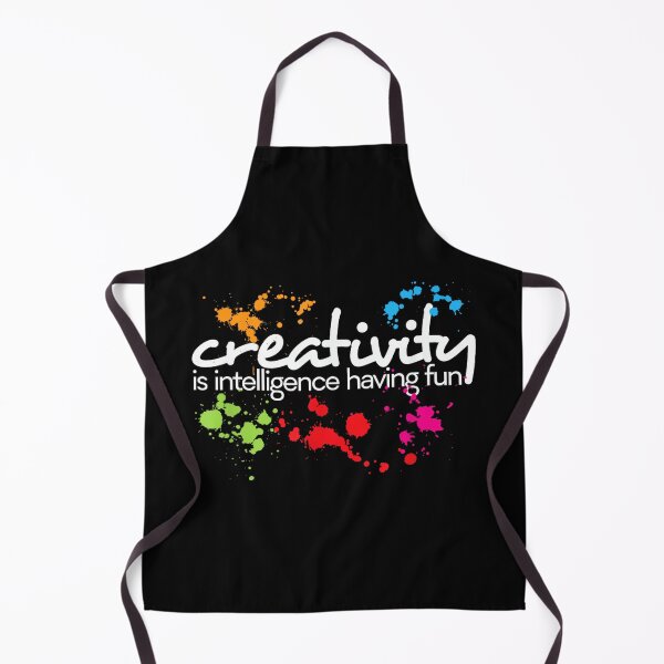 Item preview, La creatividad es inteligencia divirtiéndose con arte colorido. designed and sold by SylviaYLaughlin.