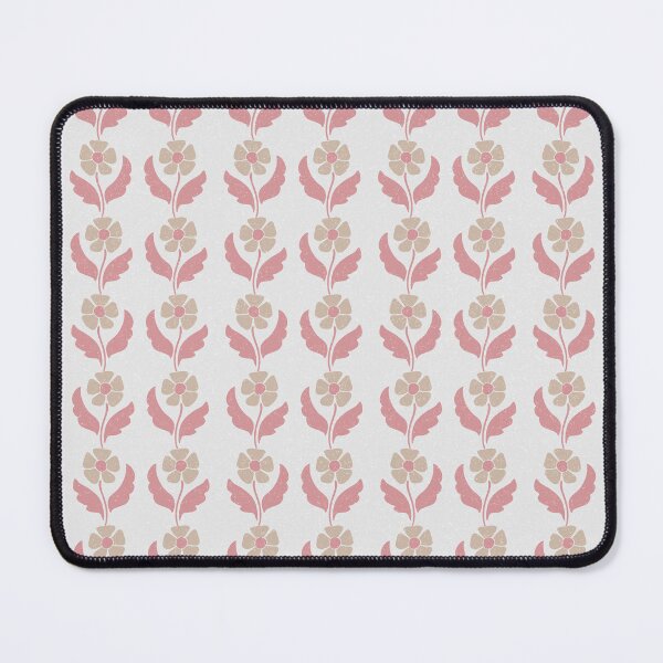 Item preview, Medium Ivory Folk Floral Vintage Botanical Stripe Pattern Design designed and sold by DColourMuse.
