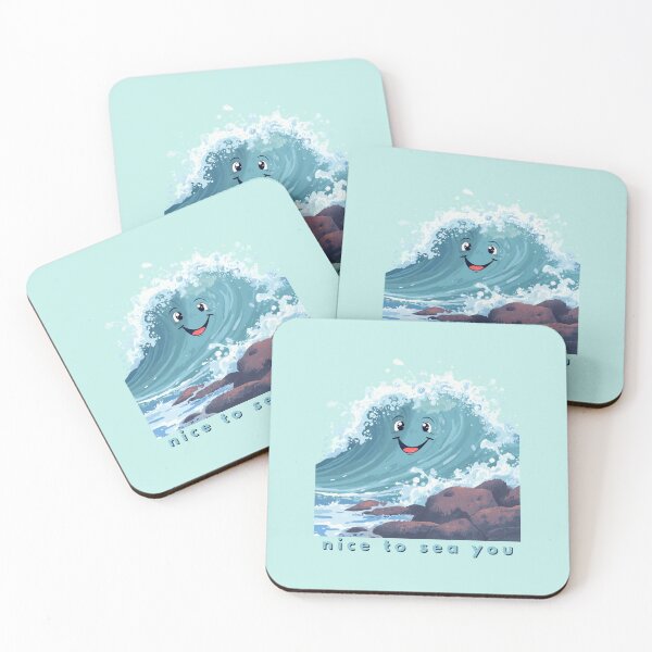 Item preview, Nice to Sea You  - Cute Pun | TeeHee Puns Funny Design designed and sold by TeeHee Puns.