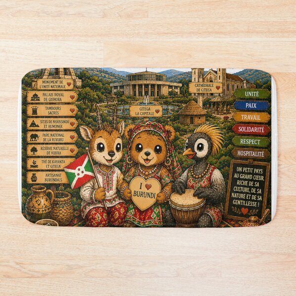Item preview, Burundi Gitega – History, Traditions and Beauty designed and sold by Cifi64.