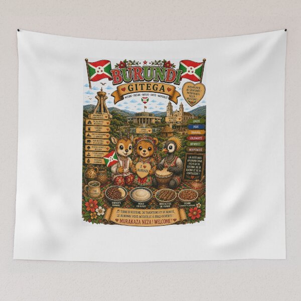 Item preview, Burundi Gitega – History, Traditions and Beauty designed and sold by Cifi64.
