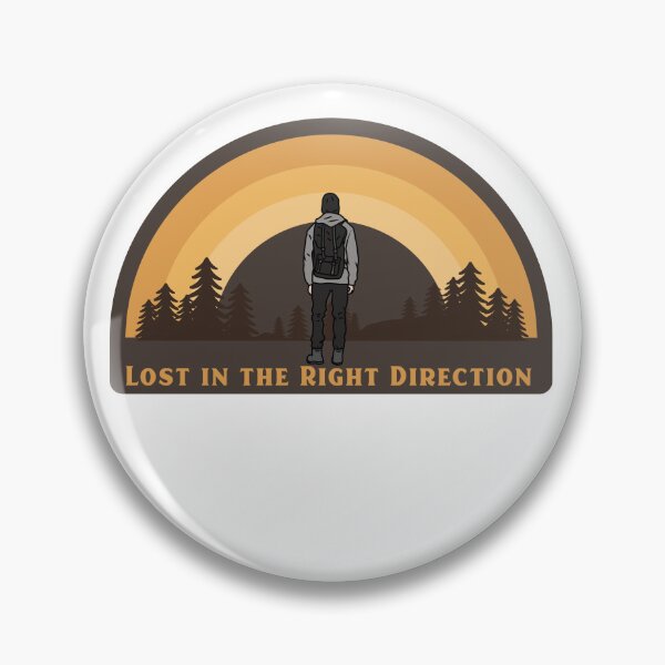 Item preview, Lost in the Right Direction Forest hiking designed and sold by RKDesignVault99.