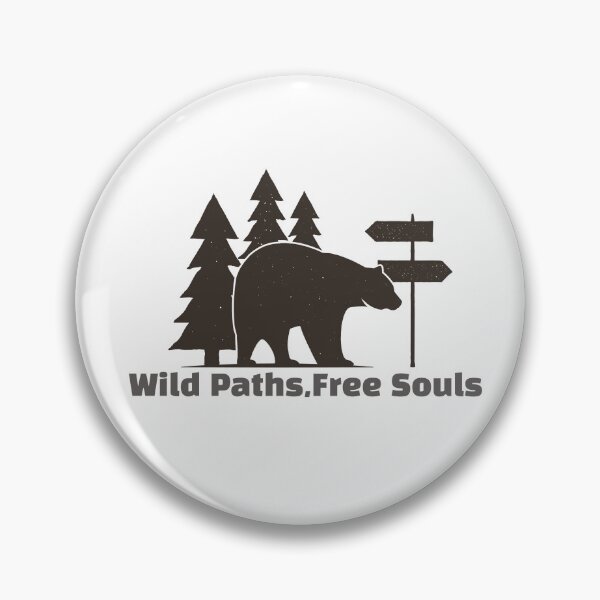 Item preview, Wild paths, Free Souls hiking life designed and sold by RKDesignVault99.