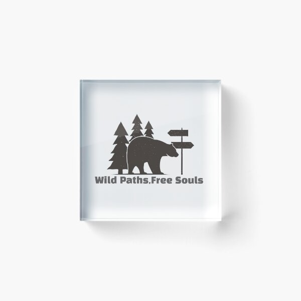 Item preview, Wild paths, Free Souls hiking life designed and sold by RKDesignVault99.