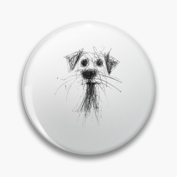Item preview, Dog Lover Abstract Scribble Art Cute Puppy Puppy designed and sold by SylviaYLaughlin.