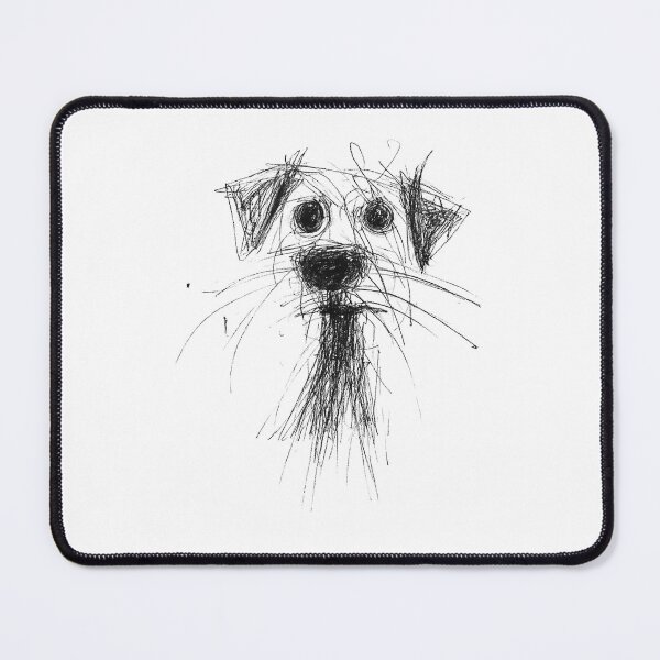 Item preview, Dog Lover Abstract Scribble Art Cute Puppy Puppy designed and sold by SylviaYLaughlin.