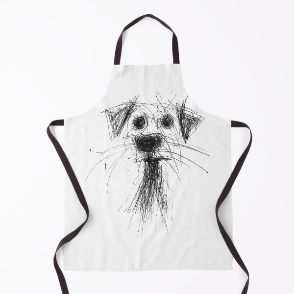 Item preview, Dog Lover Abstract Scribble Art Cute Puppy Puppy designed and sold by SylviaYLaughlin.