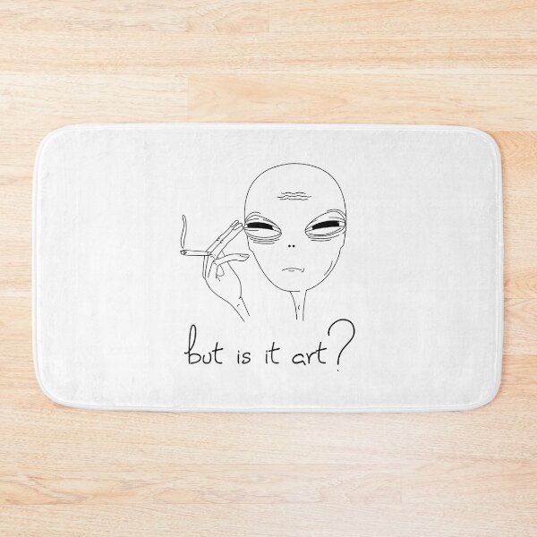 Item preview, But is it Art - funny Alien designed and sold by SylviaYLaughlin.