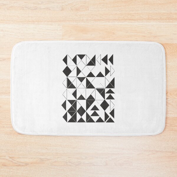 Item preview, Artsy Modern Abstract Art Lines Shape Geometric Block Print designed and sold by SylviaYLaughlin.