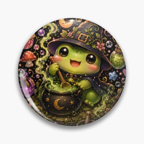 Item preview, Potion Frog designed and sold by KJ Frost.