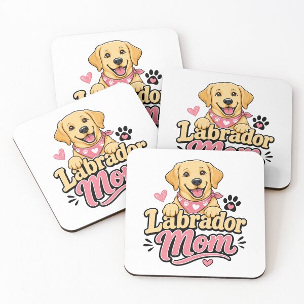 Item preview, Labrador Retriever Mom Funny pet puppy dog vintage design for Labrador owners and lovers  designed and sold by LD ART.