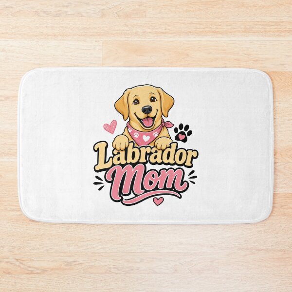 Item preview, Labrador Retriever Mom Funny pet puppy dog vintage design for Labrador owners and lovers  designed and sold by LD ART.