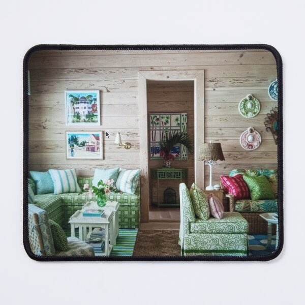 Item preview, Cozy Colorful Living Room Interior designed and sold by cagizji.