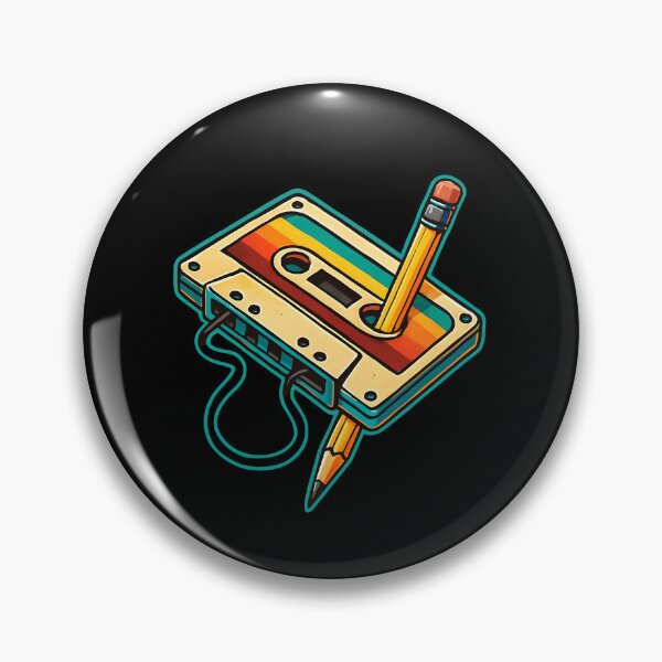 Item preview, Cassette + Pencil = 80s Problem Solver designed and sold by theThreadzone.