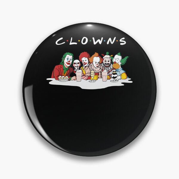 Item preview, Six Famous Clowns And Villains Sitting At Table designed and sold by Skortill.
