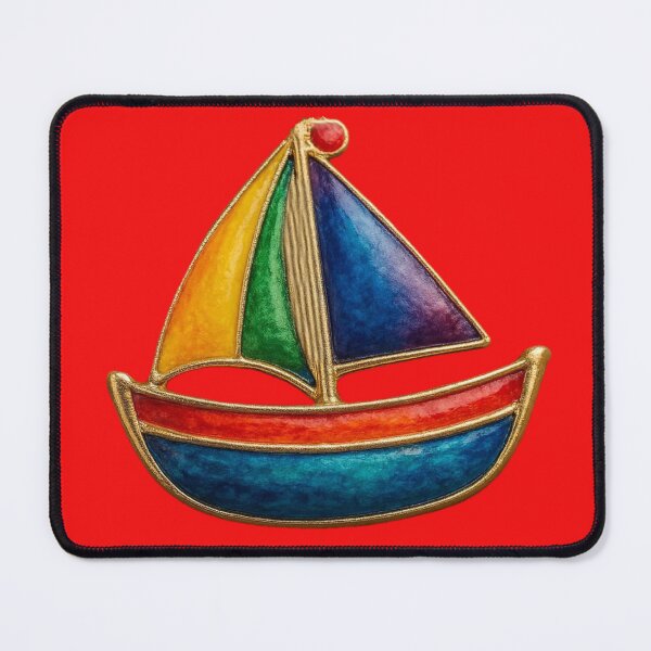 Item preview, Summer Sailboat — colors on a journey designed and sold by Catfcreations.