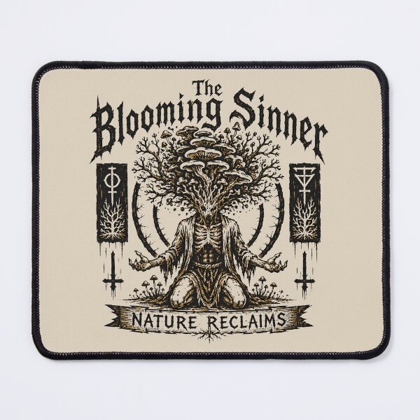 Item preview, The Blooming Sinner Woodcut designed and sold by agearb.