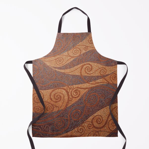 Item preview, Aboriginal Inspired Dot Art - Wall Painting Waves Pattern designed and sold by GrinGalore.