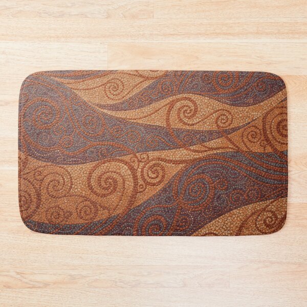 Item preview, Aboriginal Inspired Dot Art - Wall Painting Waves Pattern designed and sold by GrinGalore.