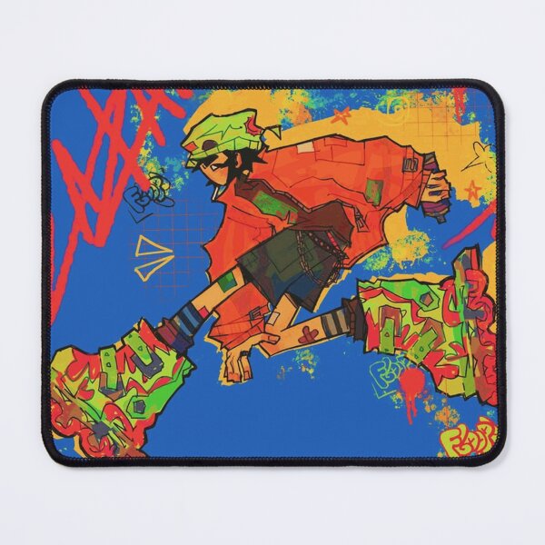 Item preview, Y2K Graffiti Skater Boy with Inline Skates designed and sold by MattenKranz.