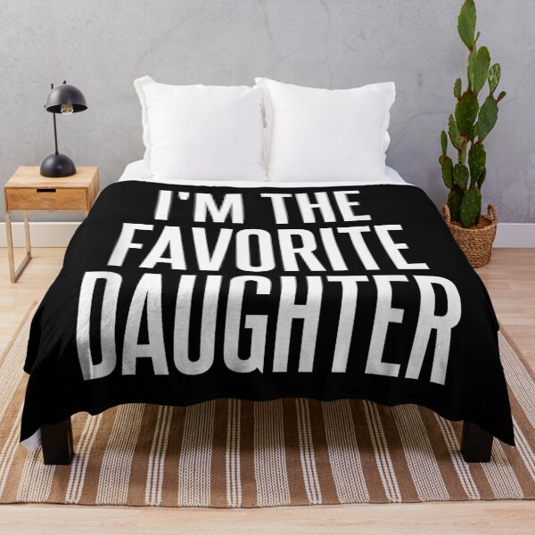 Item preview, Family Favorites Gifts & more I'm The Favorite Daughter T-Shirt - Unisex-Adults & Kids - Black - Small - Short Sleeve - Cotton Blend, Polyester - Humorous - Fun - Novelty designed and sold by CherylCGarrison.