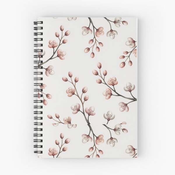Item preview, Minimal Japandi Sakura Pattern | Wabi Sabi Cherry Blossom Seamless Wallpaper & Textile Design designed and sold by Tamas Das.