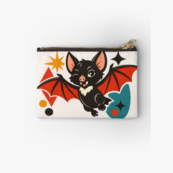 Item preview, Cute Retro Bat – Vintage Halloween Illustration designed and sold by Rare Good Girl Designs.