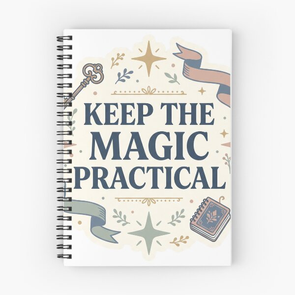 Item preview, Keep the Magic Practical Inspirational Quote Sticker designed and sold by CuteRage.