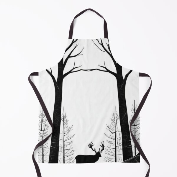 Item preview, Art - Stylized Winter Landscape, Evocation of the Nordic Forest designed and sold by World-Pets.