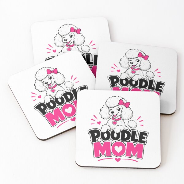 Item preview, Poodle Mom Funny pet puppy dog vintage design for poodle owners and lovers  designed and sold by LD ART.
