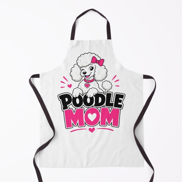 Item preview, Poodle Mom Funny pet puppy dog vintage design for poodle owners and lovers designed and sold by LD ART.