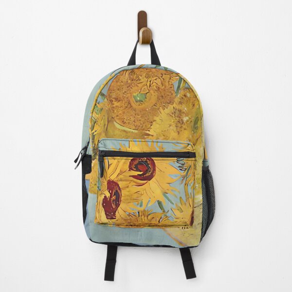 Item preview, Funny Cat & Sunflowers Van Gogh Art Parody Vintage designed and sold by CherylCGarrison.