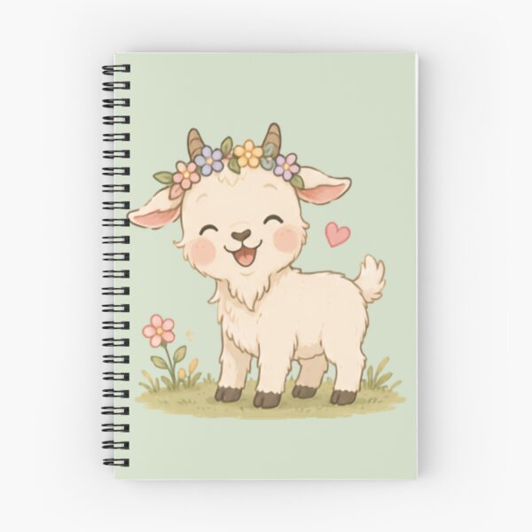 Item preview, Cute Happy Goat designed and sold by MellowMunchkins.