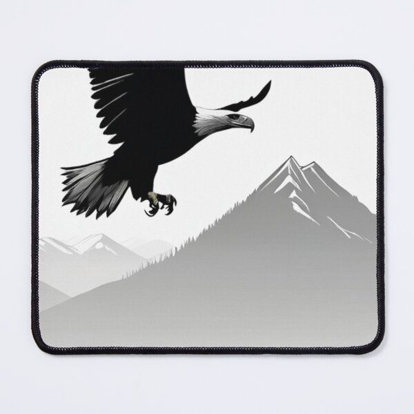 Item preview, Animals - Stylized Eagle, Modern Naturalistic Illustration designed and sold by World-Pets.