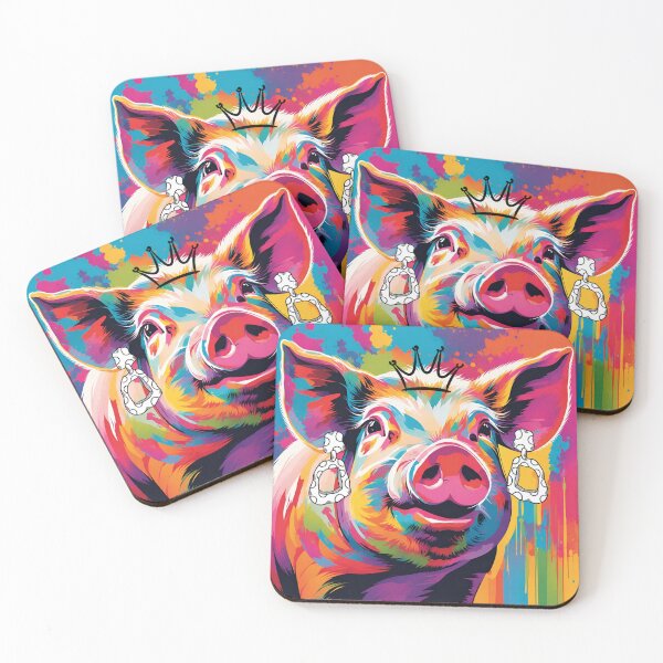 Item preview, piggy princess designed and sold by KBdeco.