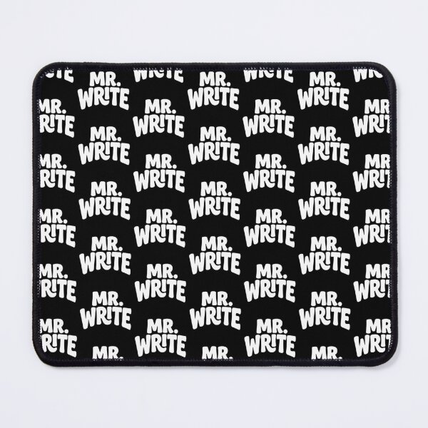 Item preview, Mr. Write Funny Typography Statement designed and sold by Digital Art Works Hub.