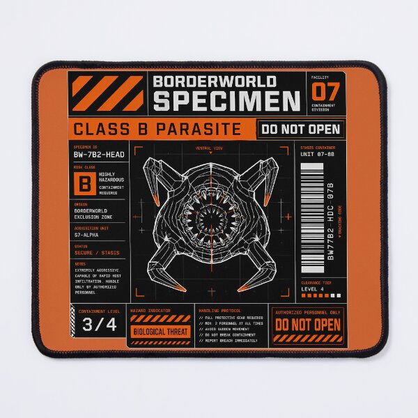 Item preview, Borderworld Specimen Label designed and sold by agearb.