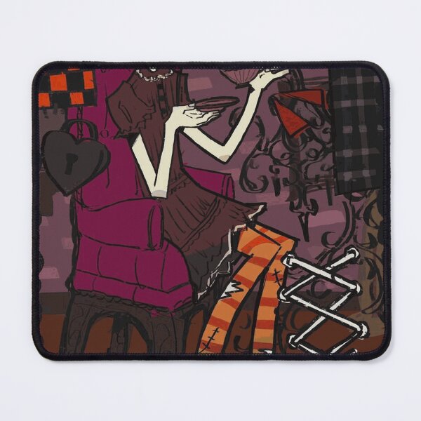 Item preview, Alt Goth Girl Drinking Tea with Skull Heart designed and sold by MattenKranz.