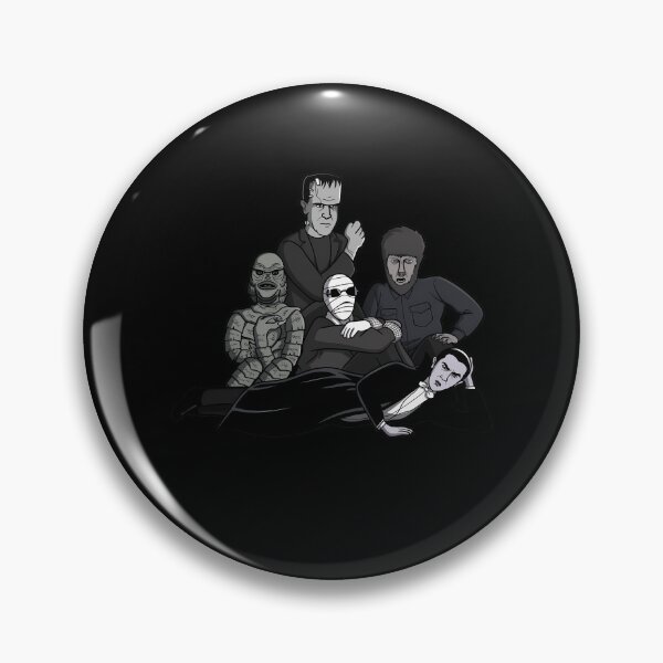 Item preview, Movie Monsters Posing Together In Black And White designed and sold by DoniTDesigns.