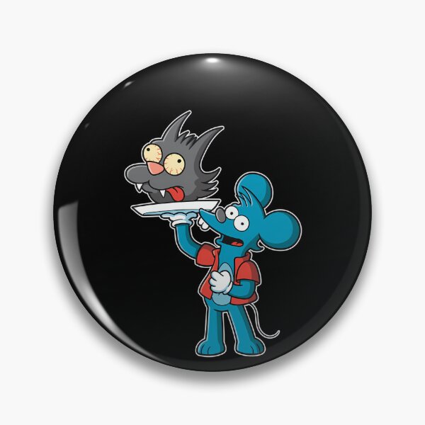 Item preview, Mouse Character Holding Severed Gray Cat Head designed and sold by DoniTDesigns.